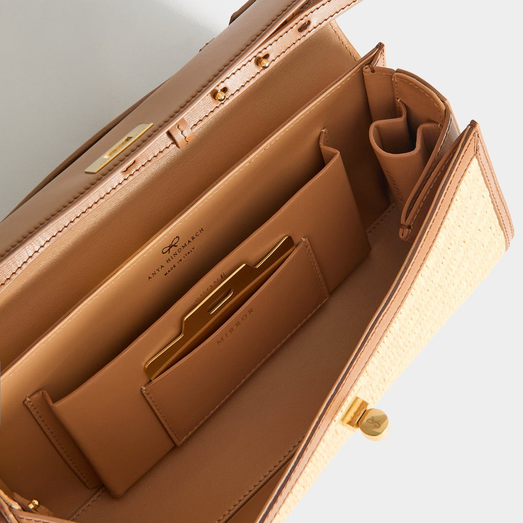 モティマー・ラフィア・クラッチ